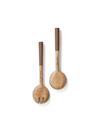 FYNCH-HATTON | Salatbesteck 2-tlg. KISHA Walnut | 